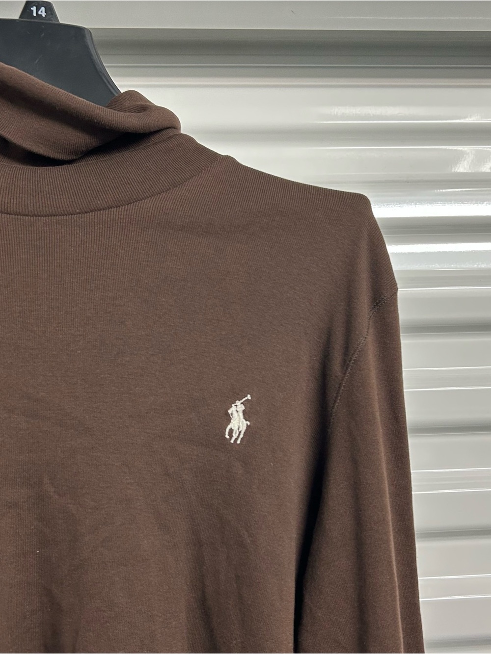 Ralph Lauren Dark Brown Men's Turtleneck Sweater - Picture 3 of 9
